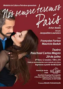 Capa Teatro - Nós Sempre Teremos Paris